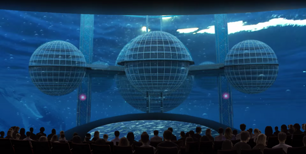 Aquarium of the Pacific, Pacific Visions, Cortina Productions